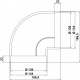 TECSY-AIR 4052014-M PERFECT 125 CODO DE 90º