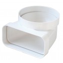 TECSY-AIR TEC507-M OPTIMO 150 CODO 90º MIXTO Ø 150 mm 220x90 mm