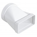 TECSY-AIR TEC405-M OPTIMO 125 union horizontal de tubo ø125 a tubo 150x70