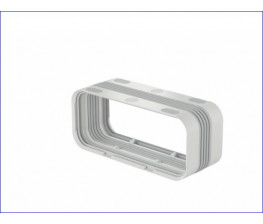 TECSY-AIR 4051004 PERFECT CLIP GRIS 150 EMPALME ACORDEON DE 0 a 15 GRADOS 