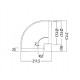 TECSY-AIR 4052015-M PERFECT 150 CODO DE 90º