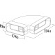 TECSY-AIR 4033011-M PERFECT 125 CODO HORIZONTAL DE 90º