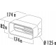 TECSY-AIR 4033010-M PERFECT 125 CODO VERTICAL DE 90º