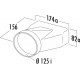 TECSY-AIR 4033014-M PERFECT 125 EMPALME MIXTO HORIZONTAL