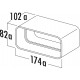 TECSY-AIR 4033005-M PERFECT 125 EMPALME RECTANGULAR