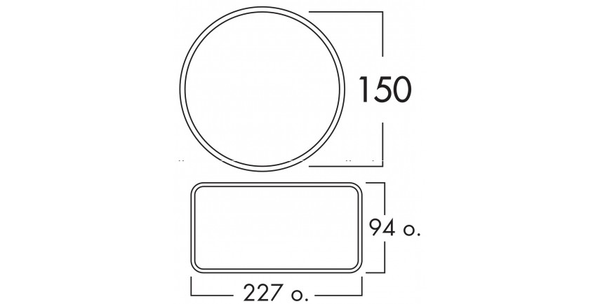 SERIE PERFECT 150 REJILLA DE SALIDA ROJO LADRILLO Ref 4044046